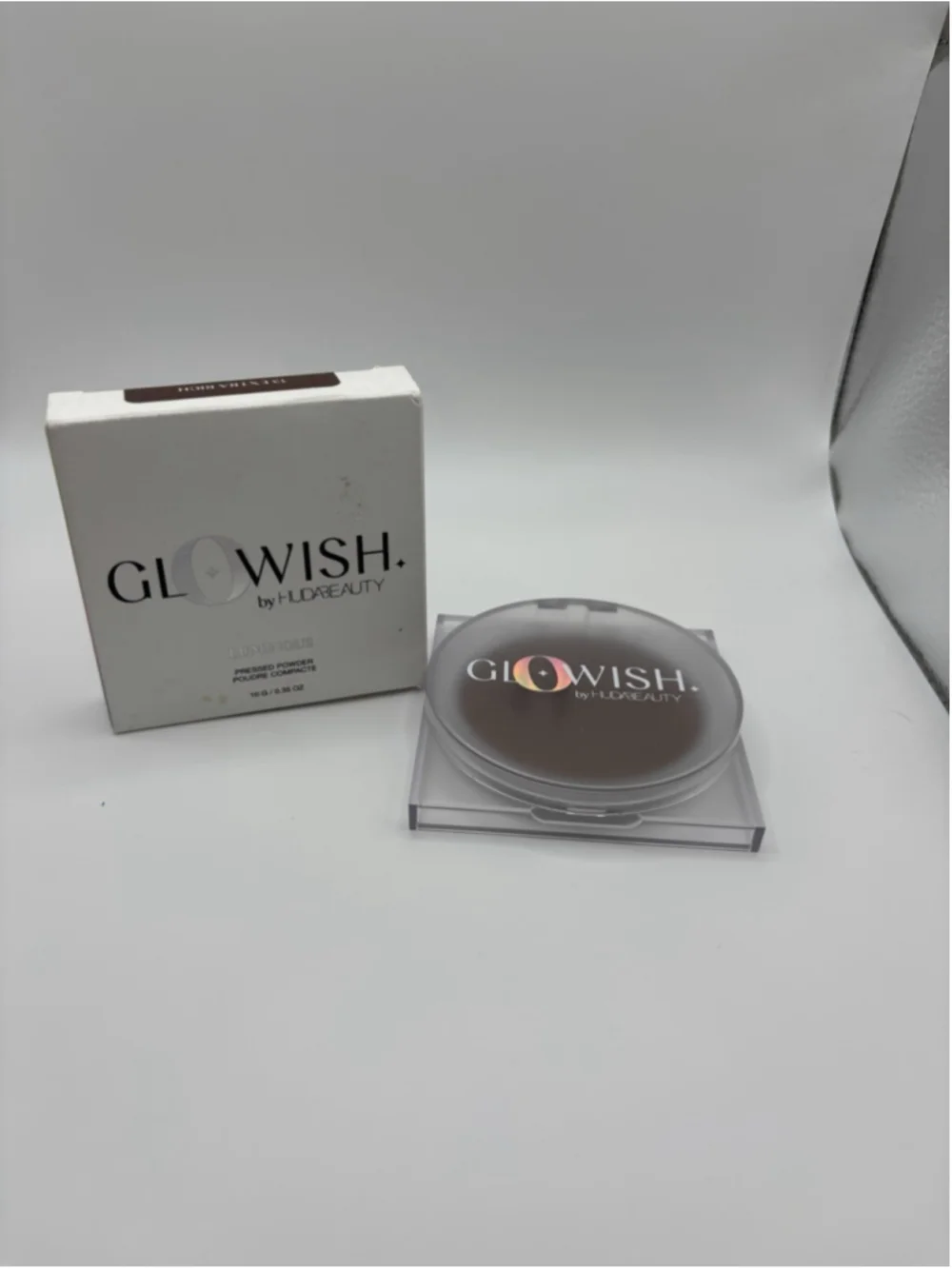 Huda Beauty GloWish Luminous Pressed Powder 13 Extra Rich 10g New